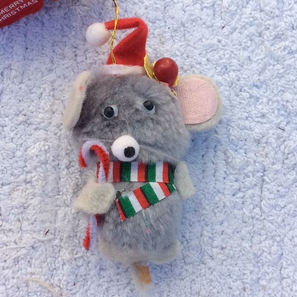 B1G1 FREE Lot of 3 stuffed animal ornaments - Picture 3 of 4